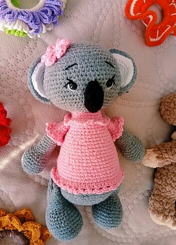  Beden Amigurumi kız koala