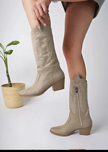 Kovboy Botu kahve - Görsel 3