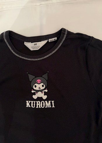 ORJİNAL H&M LİSANSLI KUROMI CROP - Görsel 2