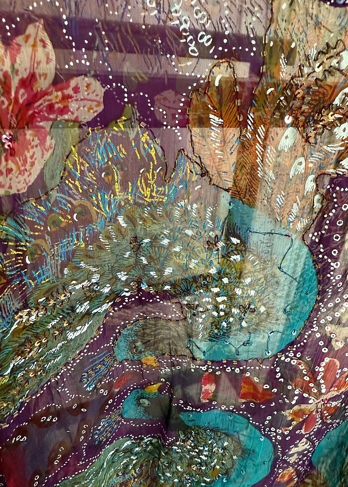 SIFIR MADE İN INDIA EL YAPIMI TUNİK BLUZ - Görsel 3