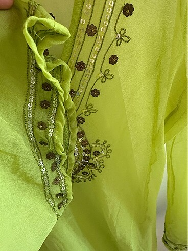 EL YAPIMI HİNDİSTAN DAN YENİ PAREO - Görsel 5