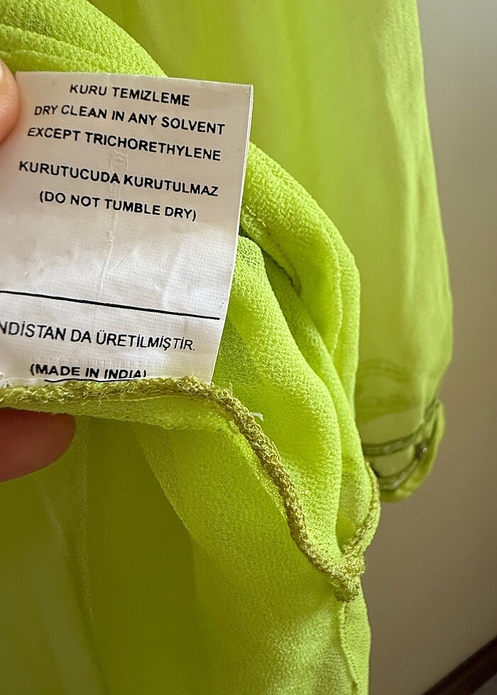 EL YAPIMI HİNDİSTAN DAN YENİ PAREO - Görsel 4