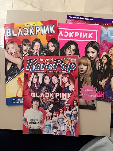 K-POP DERGİ, POSTER, FOTOKART, DEFTER, STİCKER