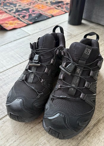 Erkek Siyah Spor Ayakkabı Velcro Kapamalı - Görsel 2