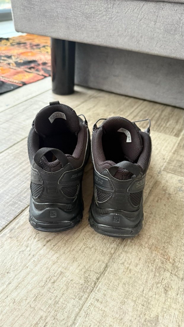 Erkek Siyah Spor Ayakkabı Velcro Kapamalı - Görsel 4