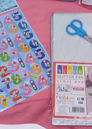 Renkli Desenli EVA ve Simli EVA Seti - Görsel 2