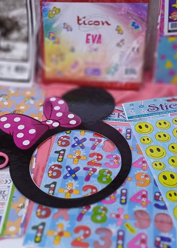 Renkli EVA Sünger Levhalar 20x30 cm - Görsel 3