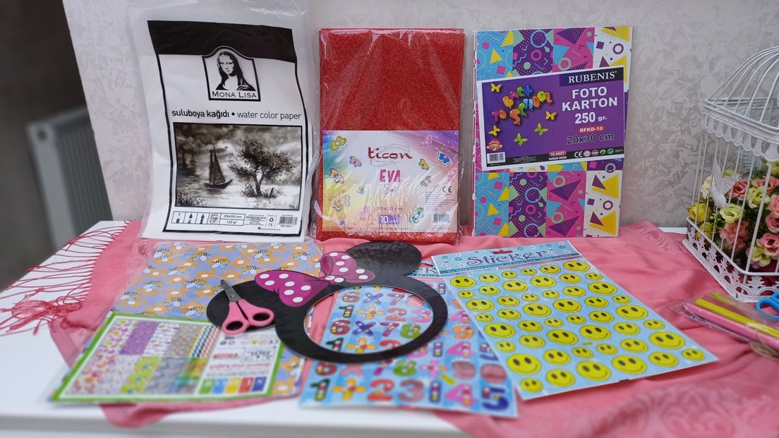 Renkli EVA Sünger Levhalar 20x30 cm - Görsel 4