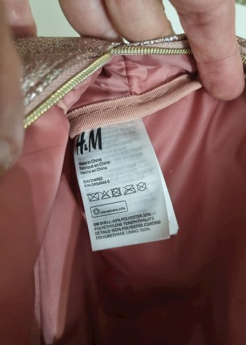 Pembe Parlak kız cocuk Çanta - Görsel 6