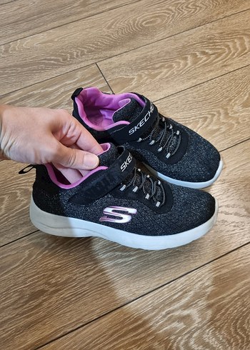 Kız Çocuk Mor Gri Spor Ayakkabı - Görsel 2