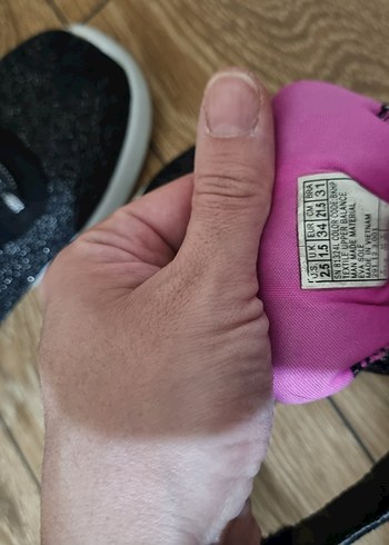 Kız Çocuk Mor Gri Spor Ayakkabı - Görsel 5