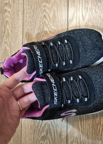 Kız Çocuk Mor Gri Spor Ayakkabı - Görsel 4