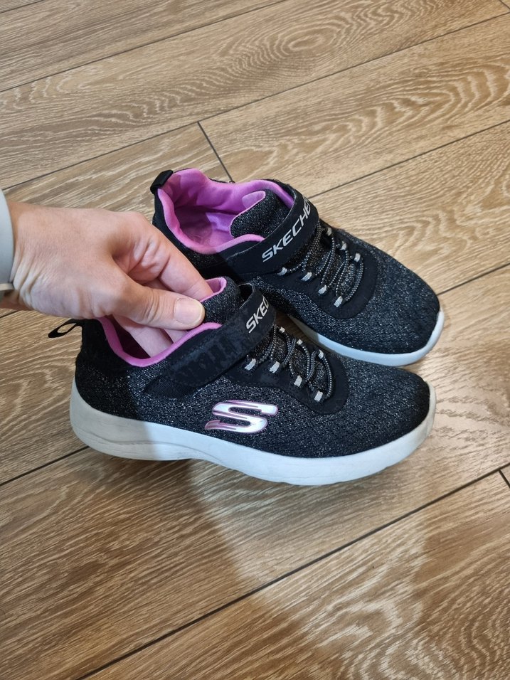 Kız Çocuk Mor Gri Spor Ayakkabı - Görsel 2