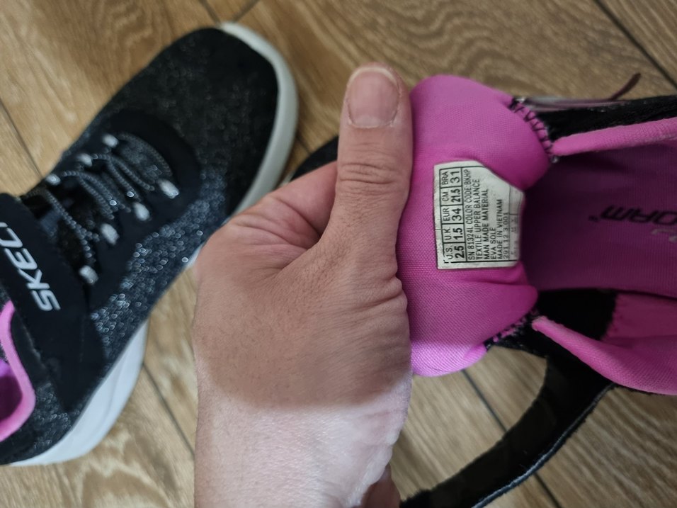 Kız Çocuk Mor Gri Spor Ayakkabı - Görsel 5