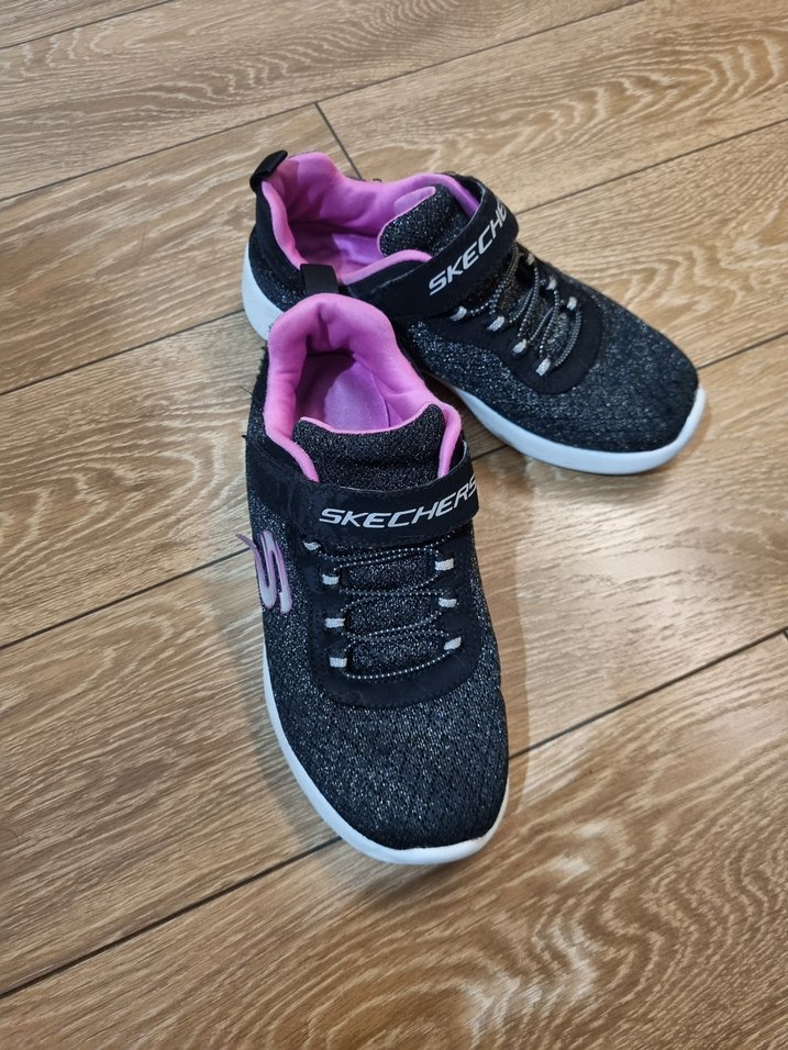 Kız Çocuk Mor Gri Spor Ayakkabı - Görsel 3