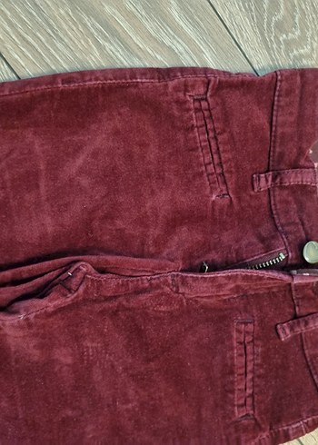 Bordo pantolon - Görsel 3