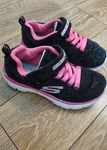 Kız Çocuk Pudra Pembe Spor Ayakkabı skechers - Görsel 4