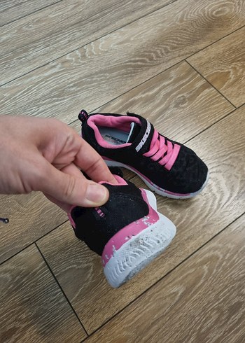 Kız Çocuk Pudra Pembe Spor Ayakkabı skechers - Görsel 3