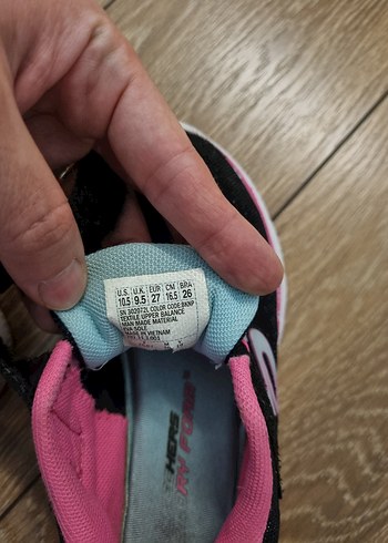 Kız Çocuk Pudra Pembe Spor Ayakkabı skechers - Görsel 5