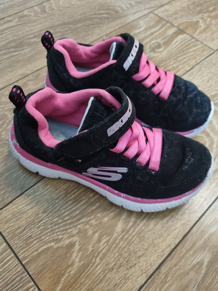 Kız Çocuk Pudra Pembe Spor Ayakkabı skechers - Görsel 4