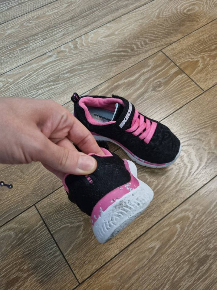 Kız Çocuk Pudra Pembe Spor Ayakkabı skechers - Görsel 3