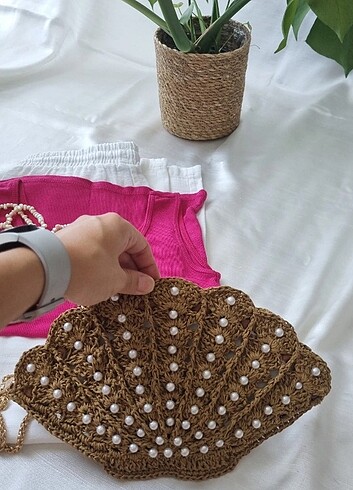 İstiridye çanta  - Görsel 5