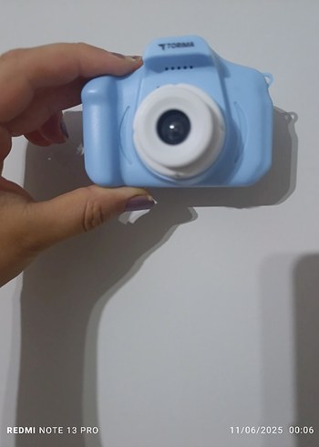 Açık Mavi Dijital Çocuk Kamerası - Görsel 4