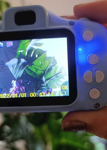 Açık Mavi Dijital Çocuk Kamerası - Görsel 5