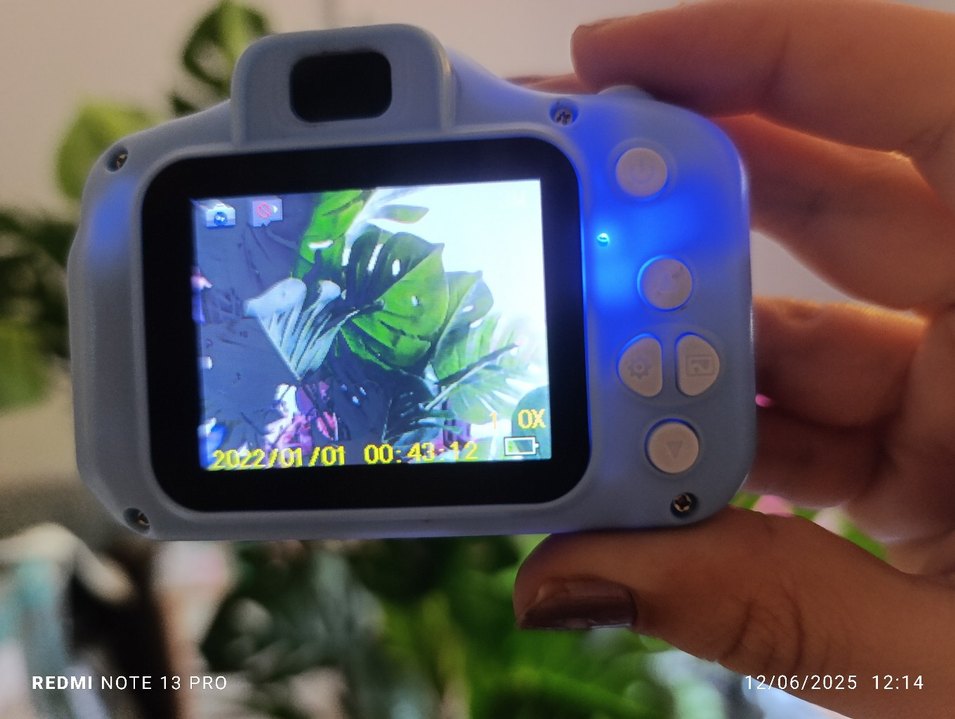 Açık Mavi Dijital Çocuk Kamerası - Görsel 5