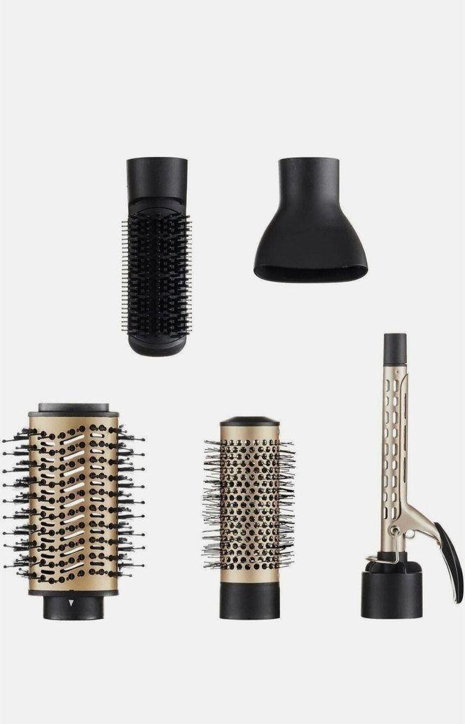 Rexon 5'li Sıcak Havalı Saç Fırçası - Görsel 2