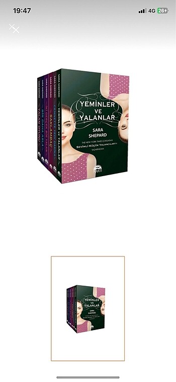 Yalan Oyunu set kitap