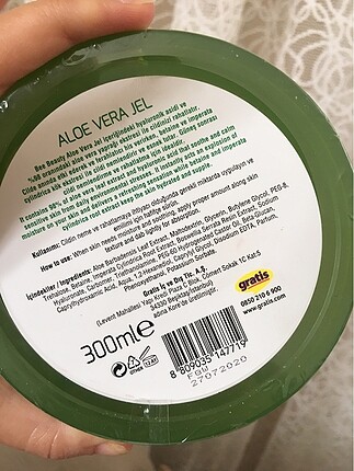  Beden Renk Aloe Vera