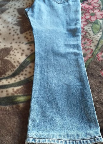 Kadın Mavi lee Kot Pantolon - Görsel 2