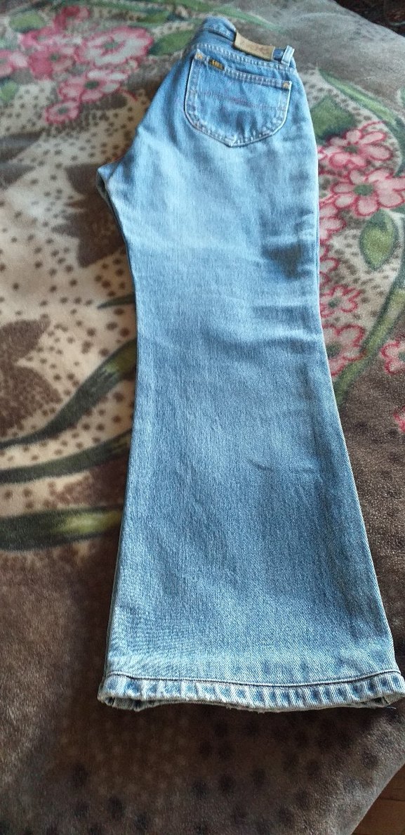 Kadın Mavi lee  Kot Pantolon - Görsel 2