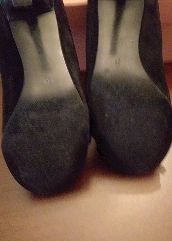 Klasik Siyah Topuklu Kadın Ayakkabısı - Görsel 6