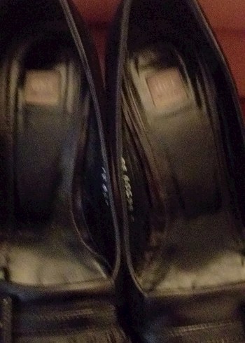 Klasik Siyah Topuklu Kadın Ayakkabısı - Görsel 3