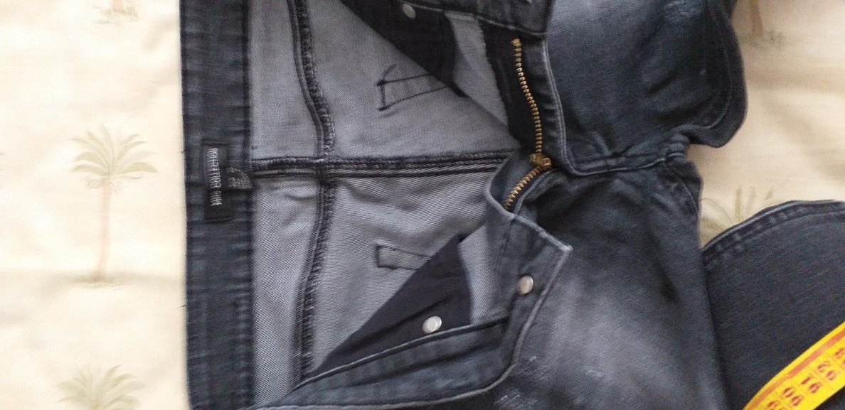 Gri Kadın Kot Pantolon Midi Boy MANGO - Görsel 5