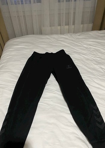 Orijinal Hummel Siyah Düğmeli Erkek Eşofman Altı - Görsel 2