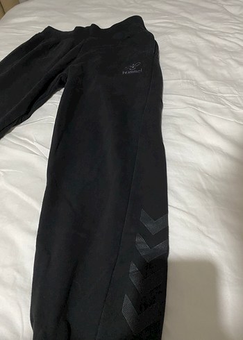 Orijinal Hummel Siyah Düğmeli Erkek Eşofman Altı - Görsel 3