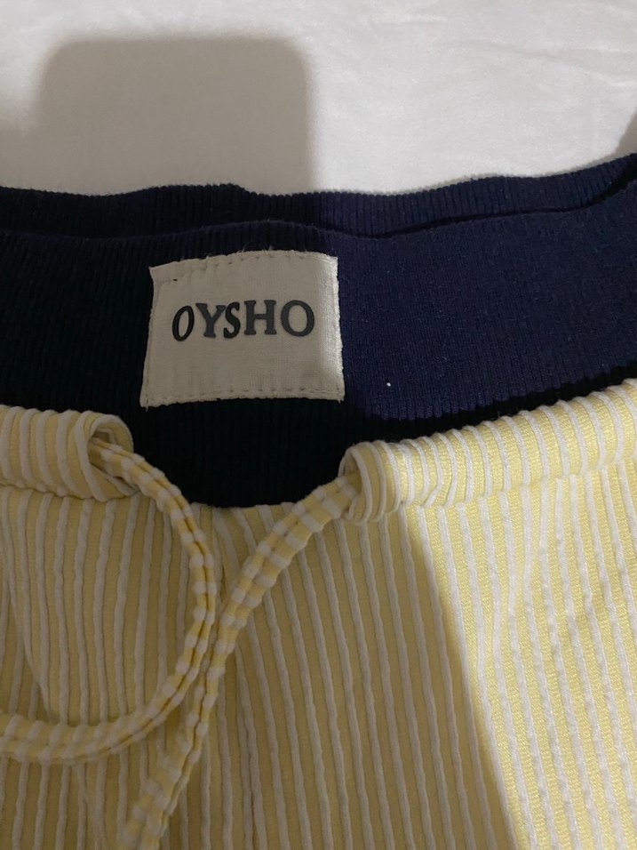 Kadın Sarı Pilili Pamuk Pantolon - Görsel 2