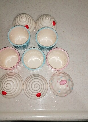 5 adet cupcake bahartlik