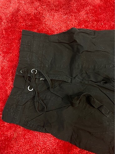 Stradivarius Stradivarius Siyah Kargo Pantolon