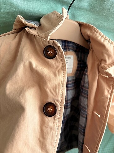 24-36 Ay Beden camel Renk Zara trençkot