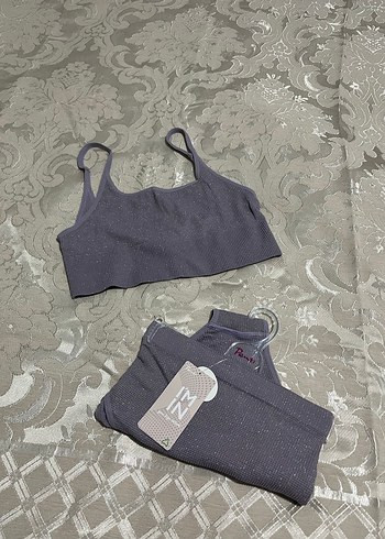 Gri Mini Bantlı Kadın Bikini - Görsel 5