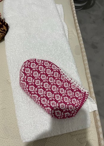 Renkli Çiçek Desenli Örgü Supla - Görsel 8