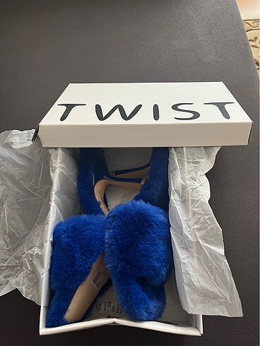 twist tüylü terlik