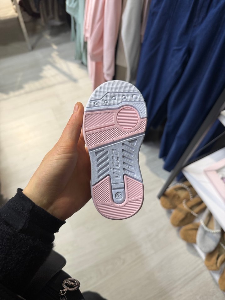 Kız Çocuk Çok Renkli Spor Ayakkabı Velcro - Görsel 3