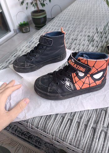 Siyah Erkek Çocuk Kauçuk Botlar Velcro - Görsel 4