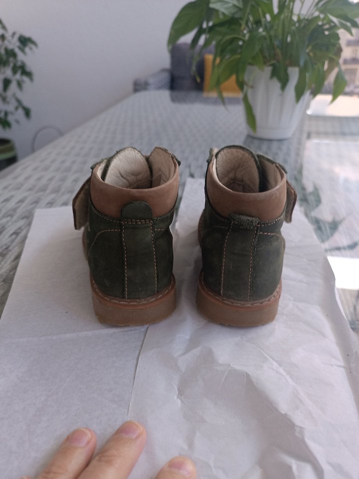 Kahverengi Süet Tokalı Erkek Çocuk Botu - Görsel 3