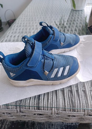Erkek Çocuk Mavi Adidas Sneakers Velcro - Görsel 2